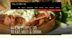 Desktop Screenshot of eatattheforum.com
